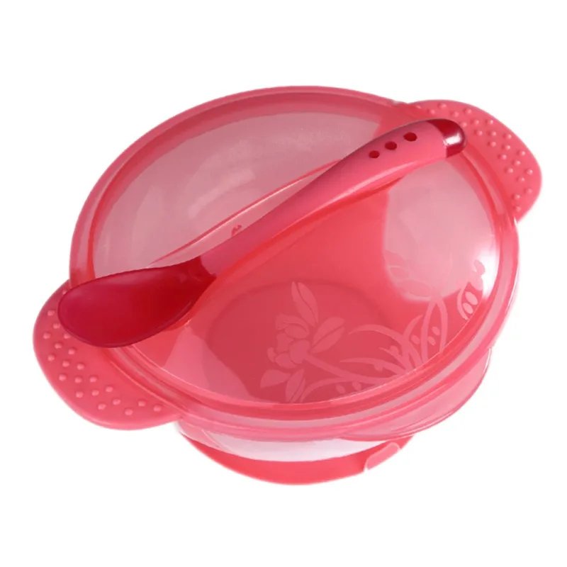 Baby Feeding Suction with Lid and Spoon Spill Proof Stayput Anti-scald Kids Insulated Bowls Shower Gift Set Baby Feeding Suction with Lid and Spoon Spill Proof Stayput Anti-scald Kids Insulated Bowls Shower Gift Set