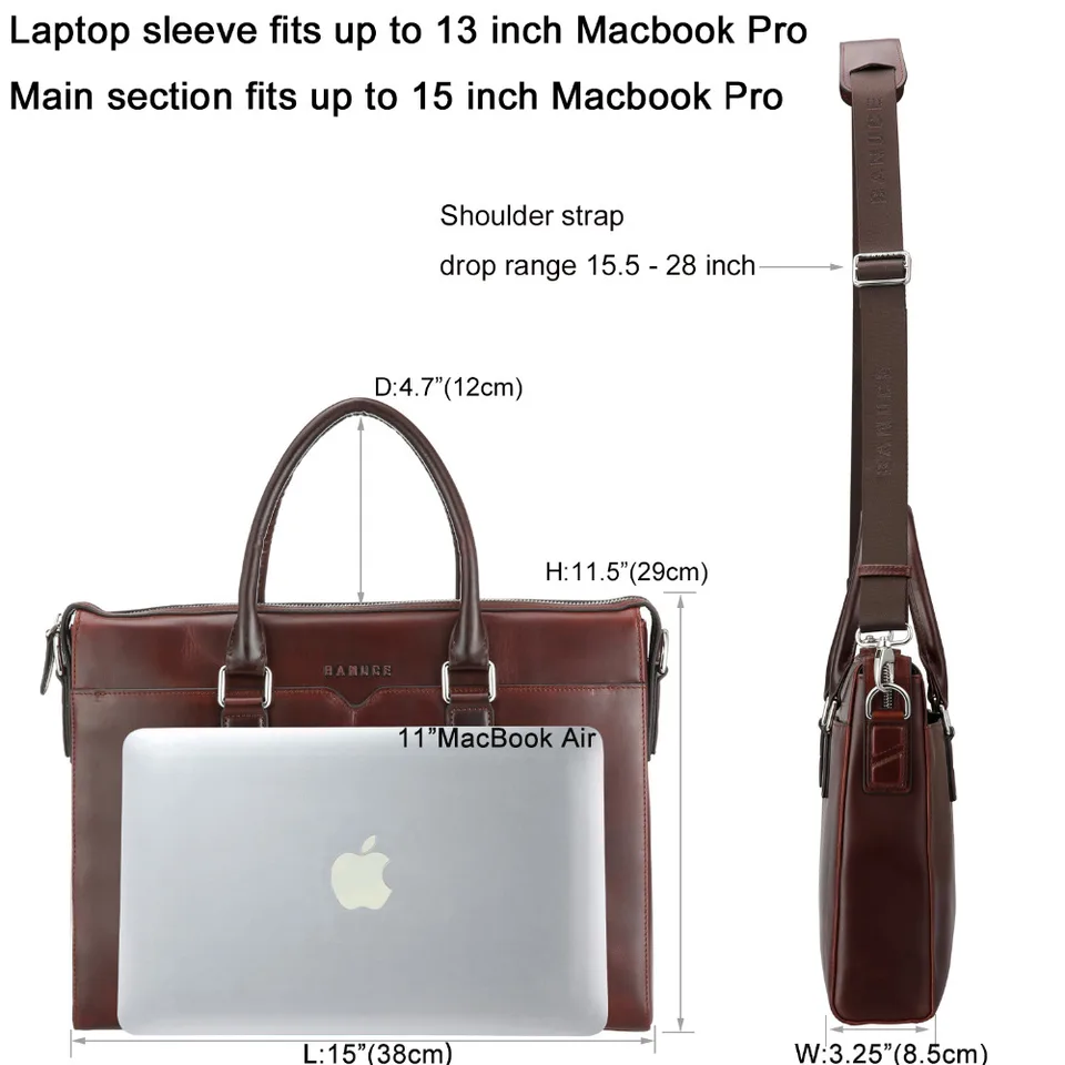 banuce laptop bag