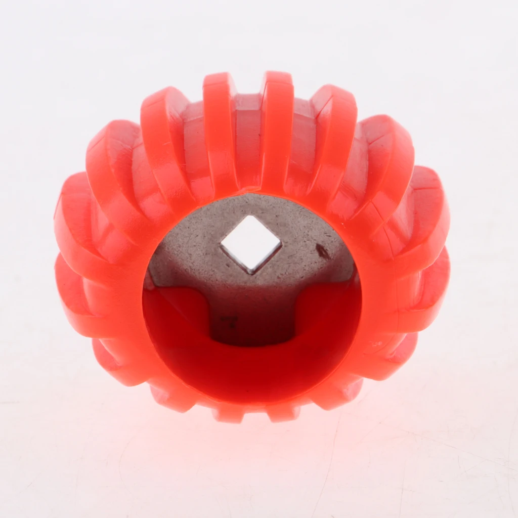 Scuba Diving Tank Cylinder Valve Knob (I.D 22.90MM ABS) Oval Design for Great Grip ABS Plastic OD:37mm