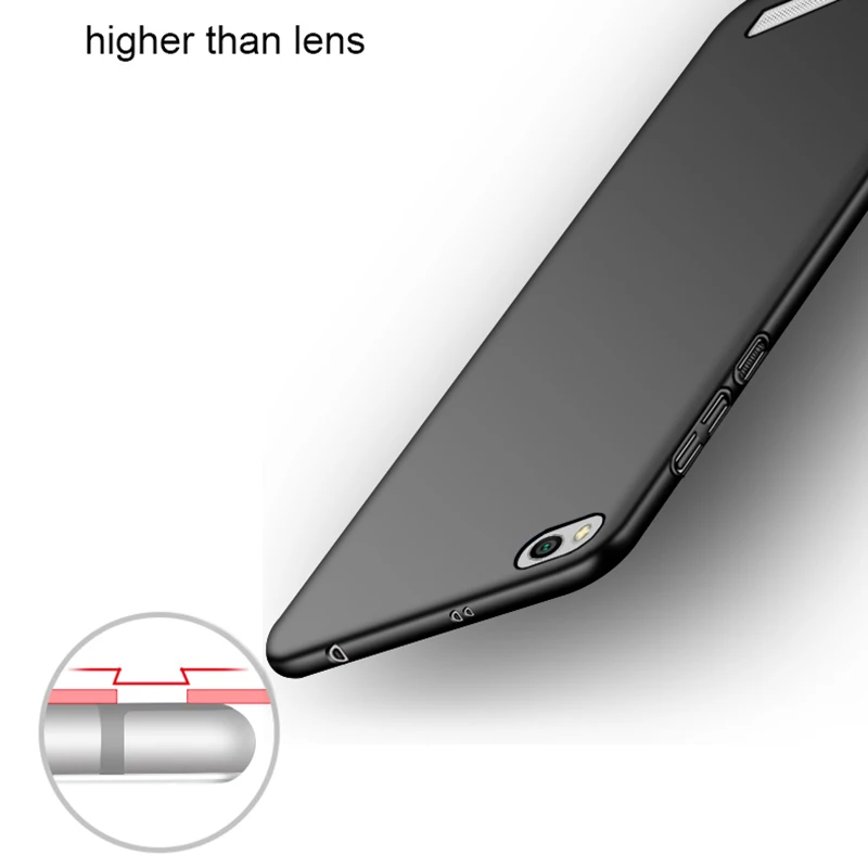 MAKAVO-for-Xiaomi-Redmi-5A-Case-360-Protection-Slim-Matte-PC-Hard-Back-Cover-for-Xiaomi (2)