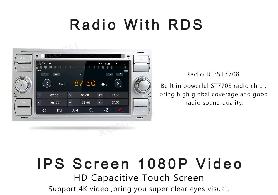 Best Car Multimedia Player 2 Din Car Radio GPS Android 8.1 For Ford Focus 2 3 mk2 Mondeo 4 C-Max S-Max Ford Fiesta Kuga Fusion Galaxy 8 Best Car Multimedia Player 2 Din Car Radio GPS Android 8.1 For Ford Focus 2 3 mk2 Mondeo 4 C-Max S-Max Ford Fiesta Kuga Fusion Galaxy 8