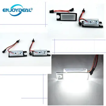 

2pcs/set 18LED Bright White License Plate Light Lamp Energy Saving Lighting for 2001-2007 D4