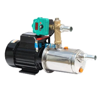 

220V 25MM Stainless Steel Self-priming Pump Water Supply Booster Pump Automatic Digital Display Well Suction Pump Screw Pump