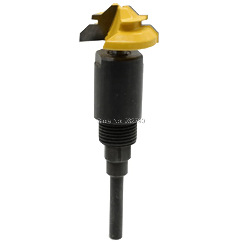 1/4" Router Collet Chuck Extension w/ 45 Degree Bit Lock Miter Router