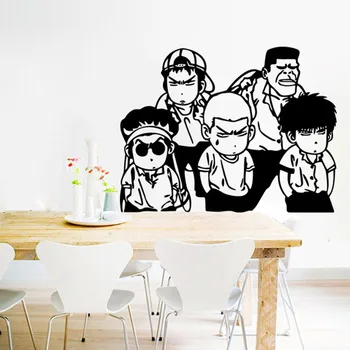 

slamdunk Animation cartoon wall stick children room bedroom walls School sports decorative stickers