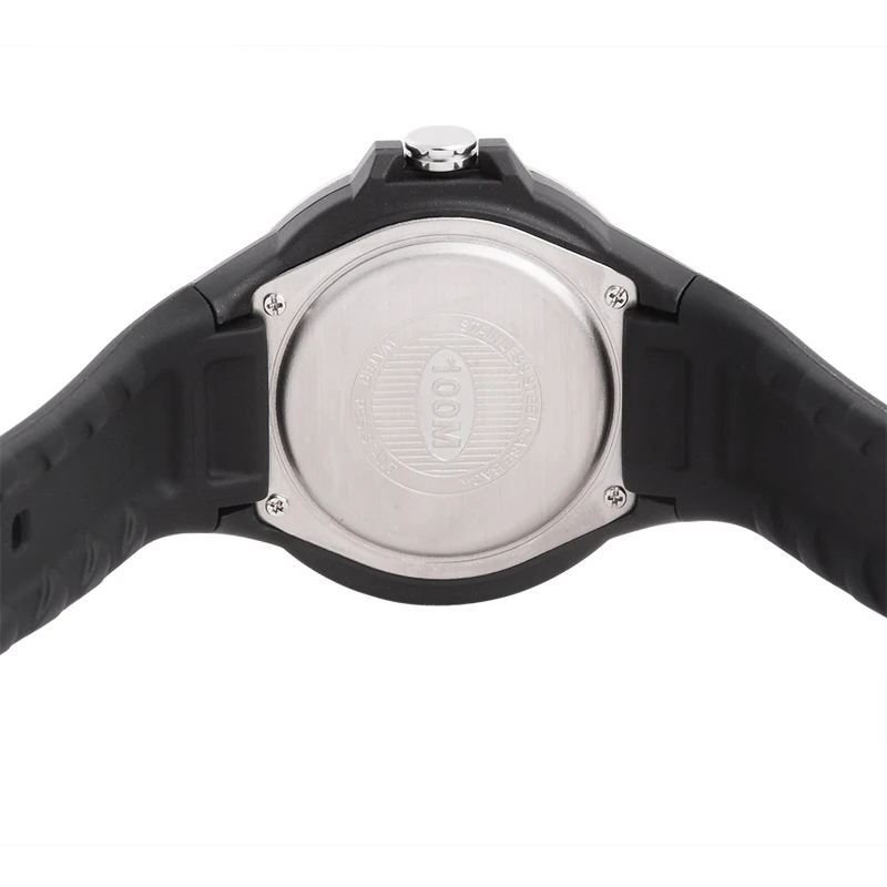 Новые модные мужские и женские спортивные часы, водонепроницаемые, 100 м, для отдыха на открытом воздухе, простые кварцевые часы, для плавания, дайвинга, наручные часы, Montre Homme