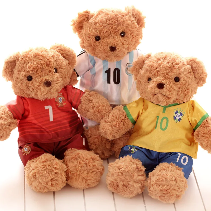 Pernycess 1 шт. 35 см 2014 Бразилия Кубка мира звезда футболка TD куклы