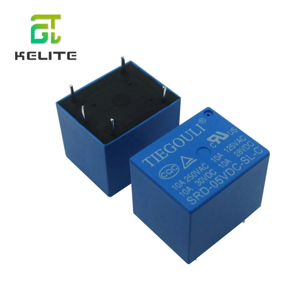 HAILANGNIAO TIEGOULI 100 шт. реле SRD-05VDC-SL-C 5P T73 мощности One on one off | Компьютеры и офис