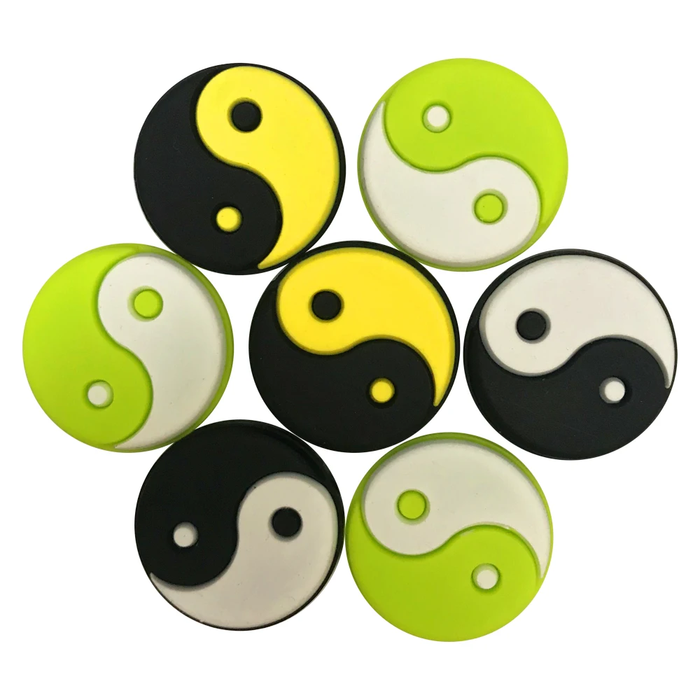 

Free shipping(30pcs/lot)Chinese yin and yang vibration dampener/Tennis racket Vibration Dampener/tennis racket