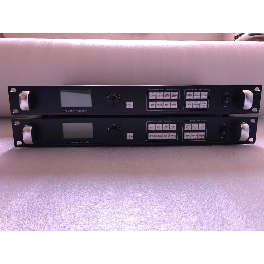 Светодиодный видеопроцессор LVP615S поддержка 2 отправляющих карт скалер 2304*1152 SDI DVI
