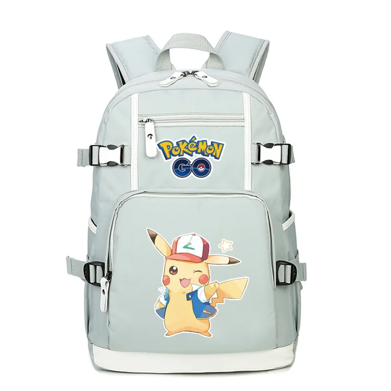 Go Pikachu Eevee дизайнерский Рюкзак Школьная Сумка повседневная Молодежная Студенческая книга дорожные сумки для ноутбуков