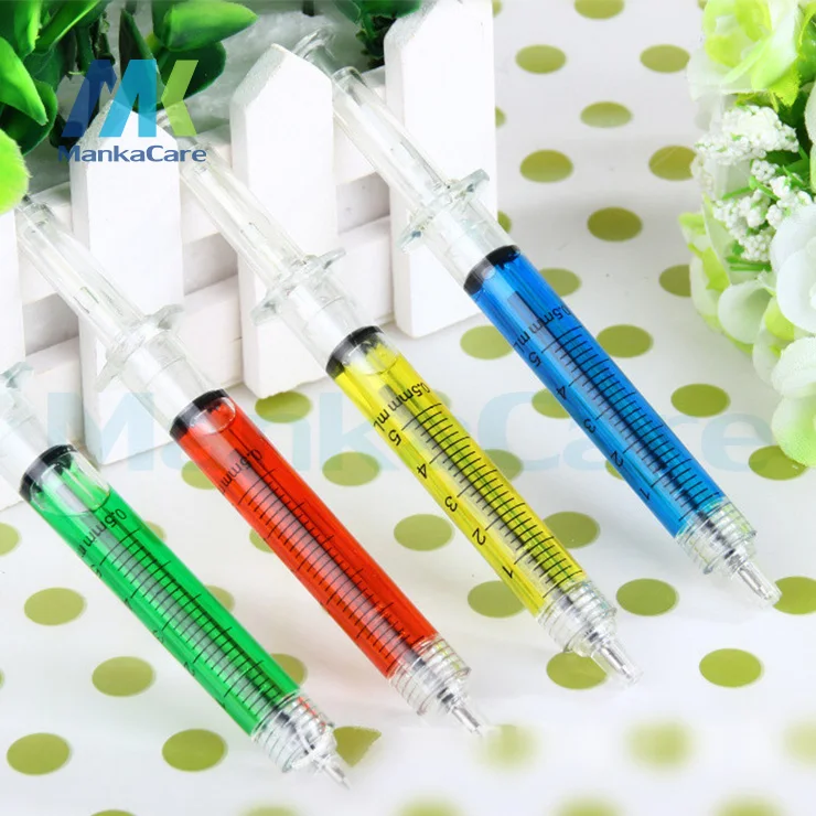 10 Pcs Novelty toys whole person creative needle syringe barrel