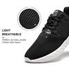 ONEMIX Men Retro Running Shoes 2022 Knitted Vamp Sneakers Light Breathable Men Vulcanized Shoes Outdoor Jogging Walking Trainers ► Photo 3/6