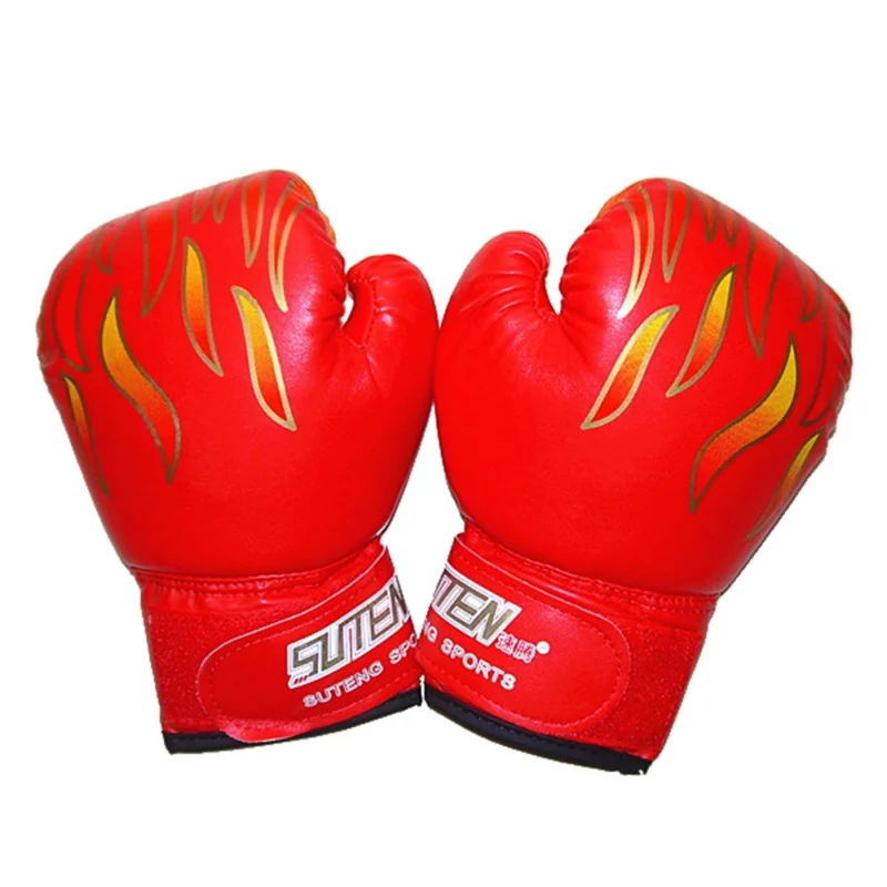 3 Colors Professional Children Flame Mesh Boxing Sports Training ...