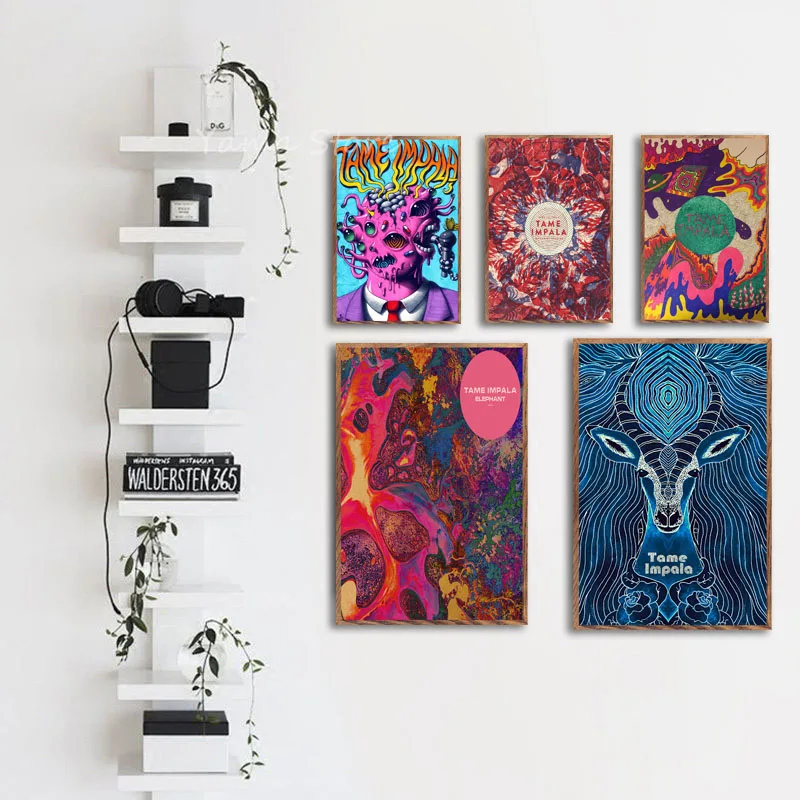 Tame Impala Art Poster Print Room Decor Gift