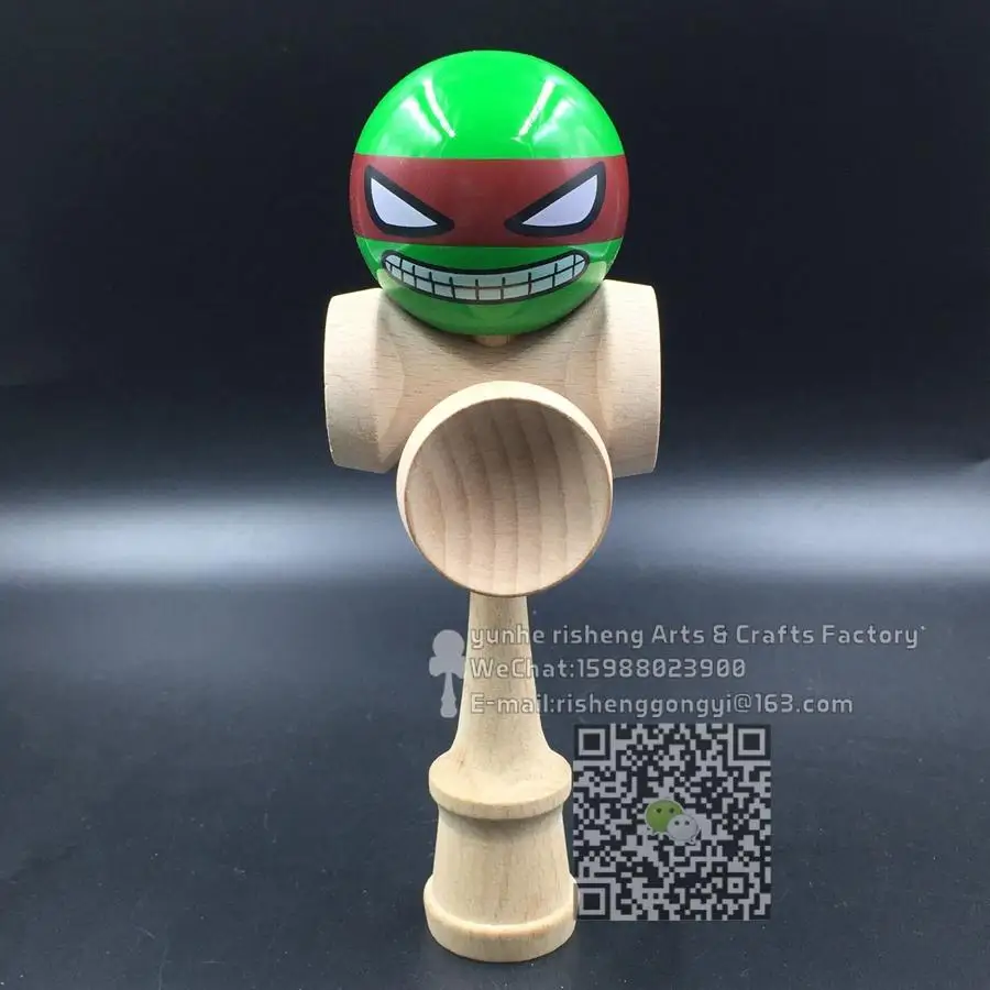100 шт kendama pu paint ball ninja Профессиональный game 5 cup|ball cup game|ball tapecup watch |