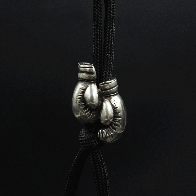 

Boxing Gloves Pendant Manual EDC Umbrella Rope Pendant DIY Pendant Ornaments Paracord Beads