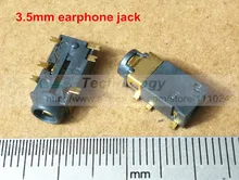 3 5 earphones socket audio jack pj 318 6 Pin 20pcs lot free shipping