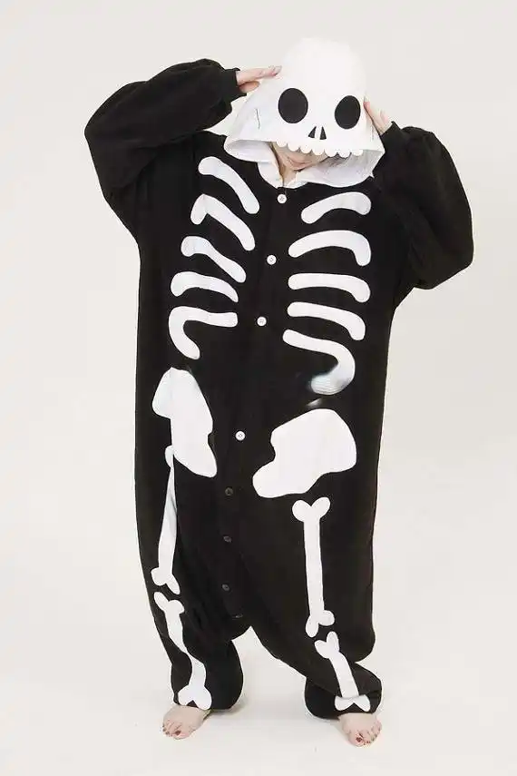 skeleton sleepsuit
