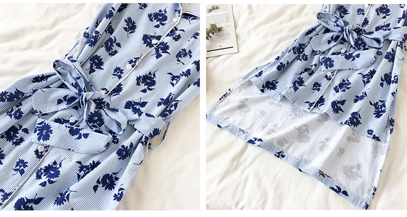 Корейские женские Пижамы 2019 новые летние Ночное платье из хлопка с принтом Ночная сорочка с короткими рукавами пикантные простые домашняя