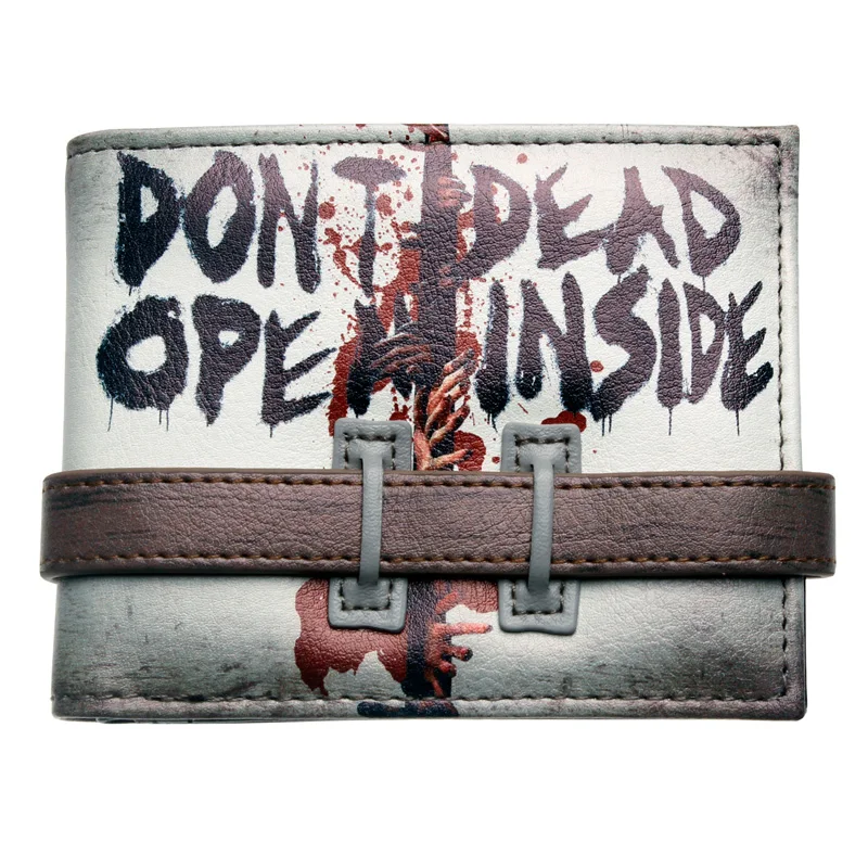 Walking Dead не открывающийся двухслойный кошелек DFT