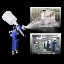 Auto Vernice Strumento HVLP H-2000 Pistola A Spruzzo 1.0 MILLIMETRI Ugello Vernice Pistola Aerografo Professionale Pistola A Spruzzo Auto Strumento di Riparazione Del Corpo