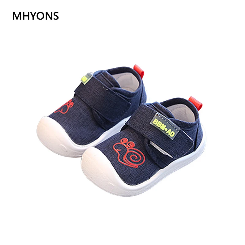 

2018 spring new Fashion cotton Children's shoes girls boys loafers Korean version of the British style child Flat toddler shoes