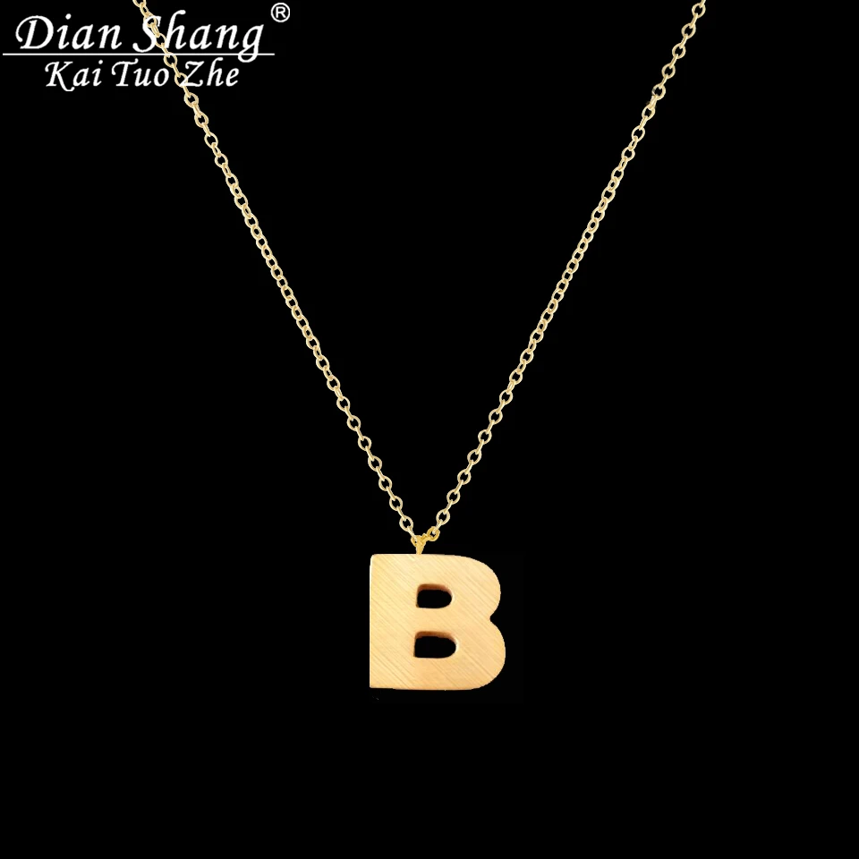 Online Buy Wholesale Initial B Necklace From China Initial B