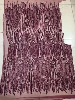 

best quality DiuDiu-42075 glitter sequin embroidery nice looking french mesh tulle lace for show