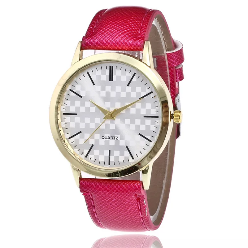 2018 New Watch Women Casual Relogio Feminino Leather Band Analog Quartz Round Wrist Watch clock Bracelet drop shipping M23 (10)
