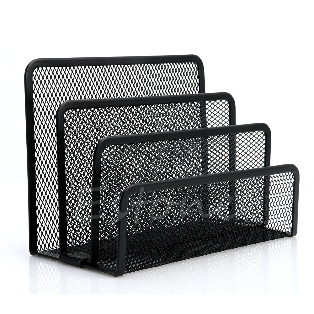 

Mesh Letter Sorter Mail Document Tray Desk Office File Holder Organiser Business Drop Shipping Support