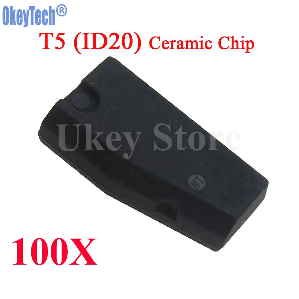 OkeyTech 100pcs/lot ID T5 20 Transponder Chip Blank Carbon