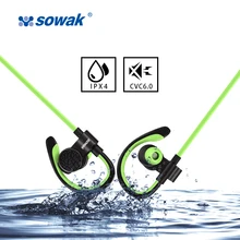 Sowak Q7+ Sport Headphone Wireless Bluetooth hybrid technology earphone AptX HIFI with Mic for iphone all kinds of android phone