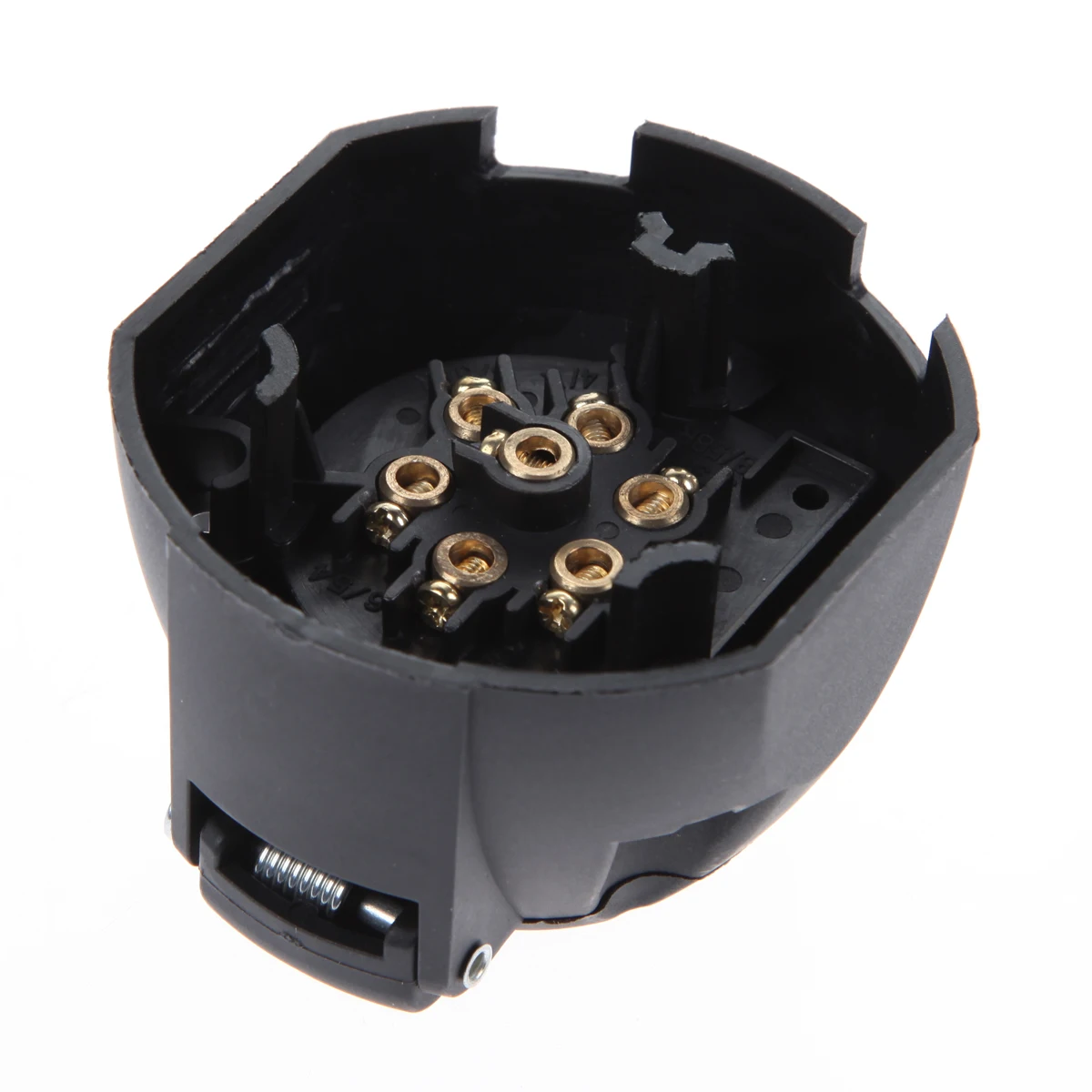 Truck Trail Universal 7 Pin Round Plug Female Cable Connector For