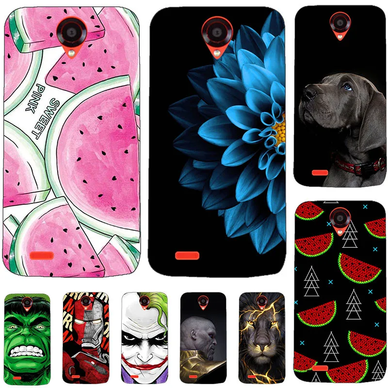 

Lovely Fashion Phone Case For Lenovo S820 S 820 4.7 inch Case Coconut Printed Phone Back Cover For Funda Lenovo S820