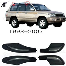 Крышка багажника на крышу для: Toyota Land Cruiser LC100 FJ100 1998-2003 2004 2005 2006 2007 черный цвет 4 шт./лот