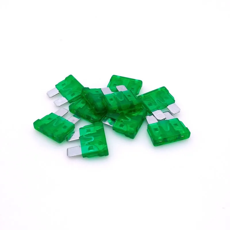 

10Pcs/Lot 30A medium Blade Fuse Assortment Auto Car Motorcycle SUV FUSES