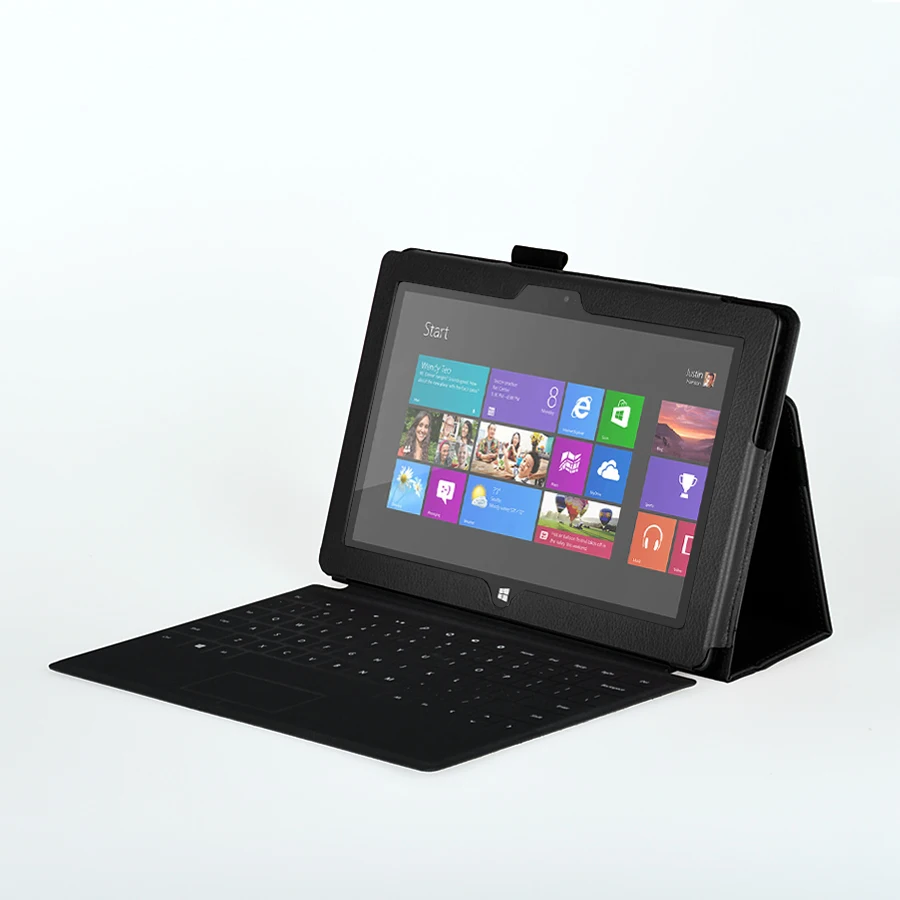 Кожаный чехол для планшета Surface Pro Microsfot Windows 10 6 дюйма кожаный книжка 2 + защитная