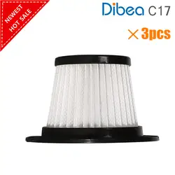 3 шт. Замена Hepa фильтр для Dibea C17 Беспроводная Стик пылесос
