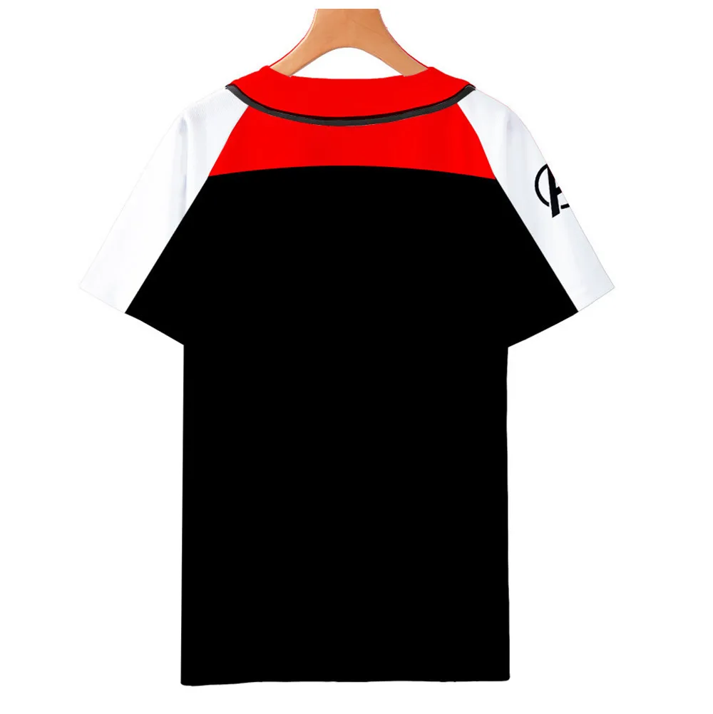 New cosplay Avengers Endgame Quantum Realm Superhero Short Sleeve T-Shirt Baseball Unisex 3D Print Tops T-Shirt