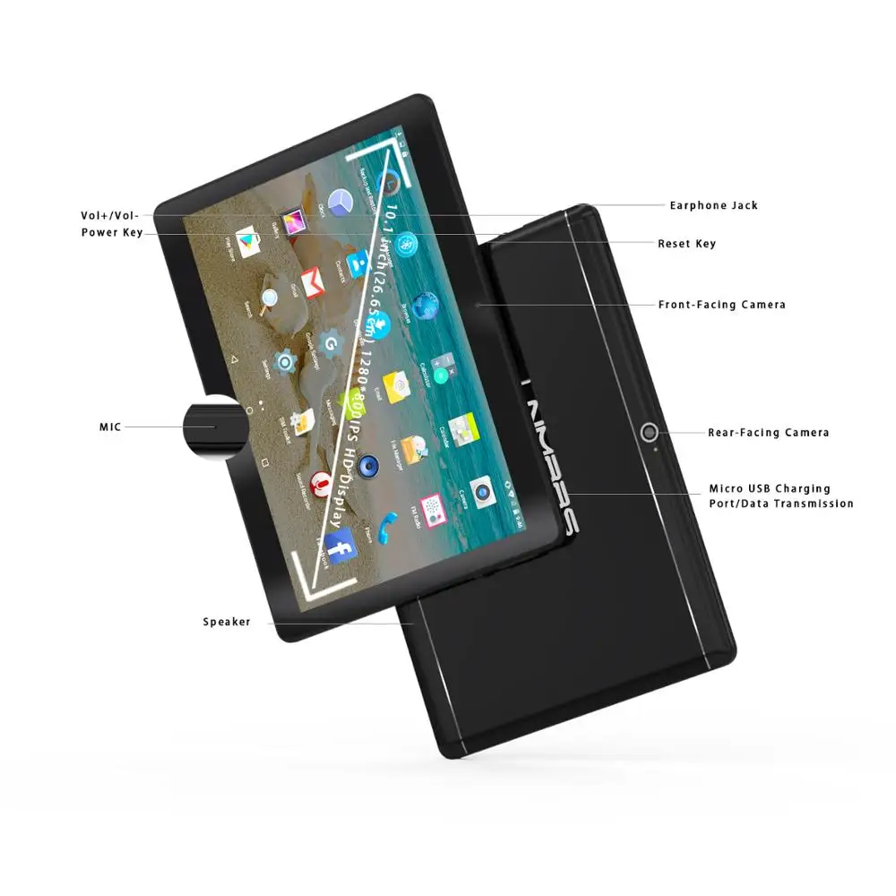 LNMBBS Tablet 10.1 Android 5.1 Tablets china smartphone 3G 4 core WCDMA mini netbook laptop notebook wifi 4+32GB 1280*800 play