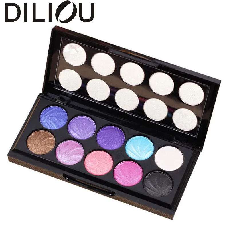 2016 new Baked Eye shadow Cosmetics Eyeshadow Palette 10 natural Colors