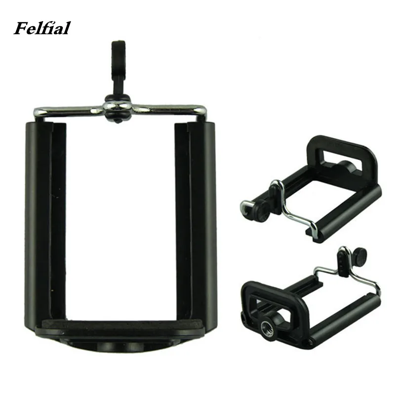 

NEW Universal Mobile Phone Clip Holder Mount Bracket Adapter for Smartphone Camera Cell Phone Tripod Stand Mount Adapter Monopod