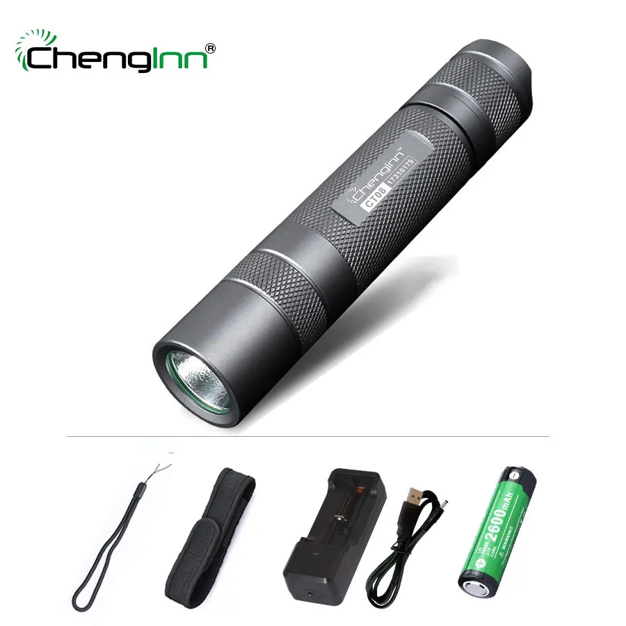 

Chenglnn high end military tactical flashlight IPX8 Strobe SOS led torch CREE high beam Aluminium alloy convoy lanterna tatica