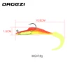 DAGEZI Lead Jig Head Soft Bait Wobblers Artificial Silicone Bait 12CM/8G Soft Fishing Lure Sea Bass Carp Fishing Tackle pesca ► Photo 3/6