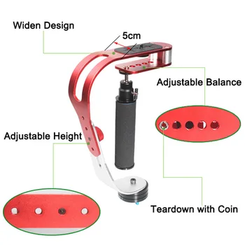 

Mini Pro Camera Steadycam Steadicam Stabilizer for Canon Nikon Sony Gopro hero Digital Compact Camera dslr Free Shipping