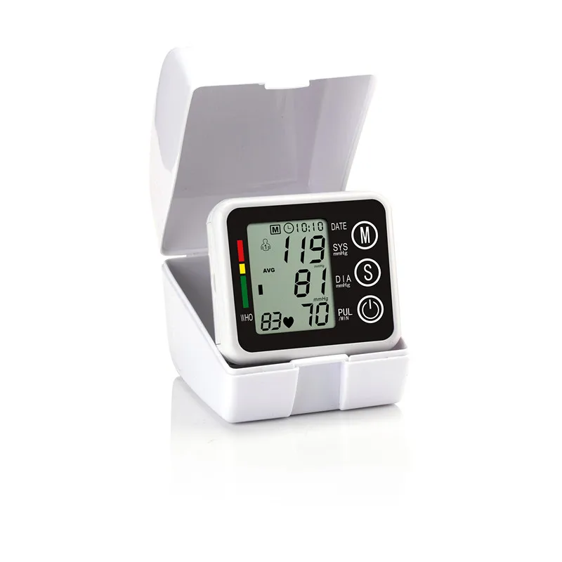 ZOSS latest models Voice broadcast Automatic Wrist Digital Blood Pressure Monitor Tonometer Meter for Measuring and Pulse rate