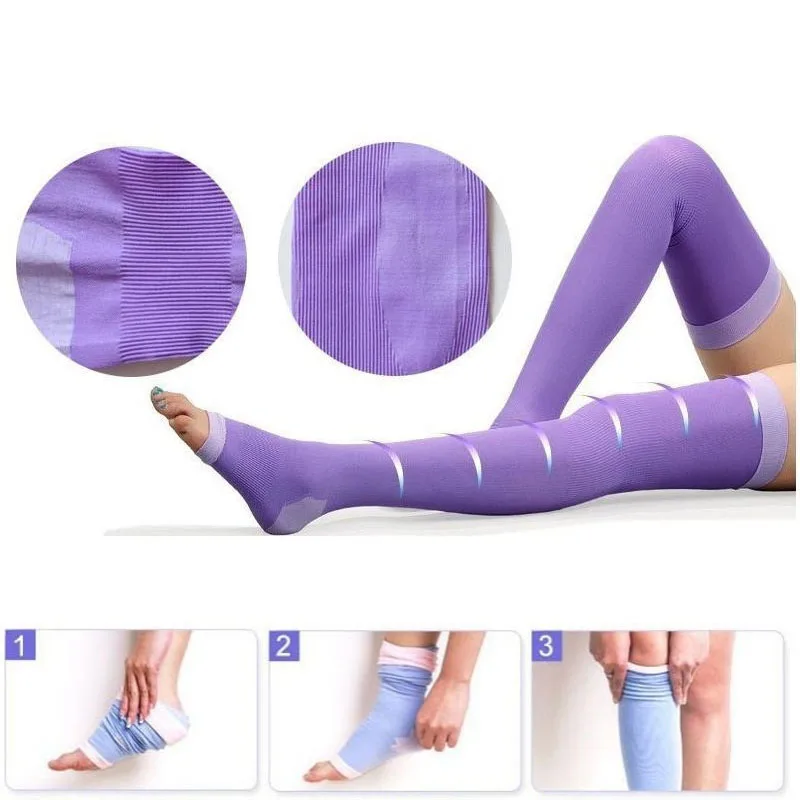 Jambières de compression amincissantes