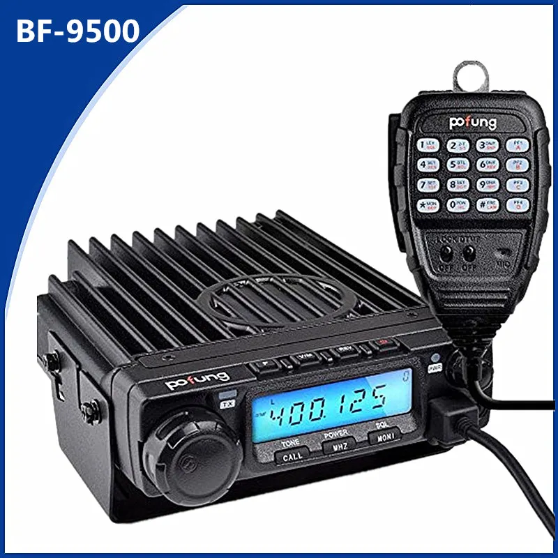 

20km Baofeng BF-9500 Walkie Talkie UHF 400-470MHz 200CH CTCSS/DCS/DTMF Mobile Vehicle Radio Transceiver Station Pofung BF9500