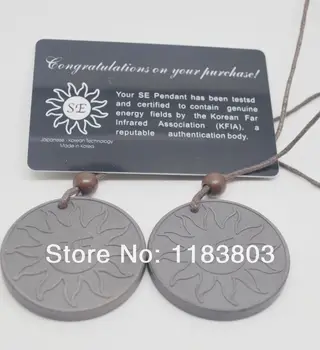 

HOT 2020 new arrival SEenergy pendant 10pcs/lot Quantum Scalar Energy Pendant SE Design Health pendant Necklace 2000-3000cc ions